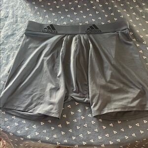 Adidas Men's Charcoal Boxer Briefs